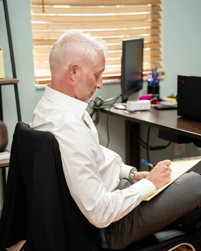 Jonathan Maguire, former Pasco County prosecutor and criminal defense attorney, at Catey & Maguire Law in New Port Richey, Florida