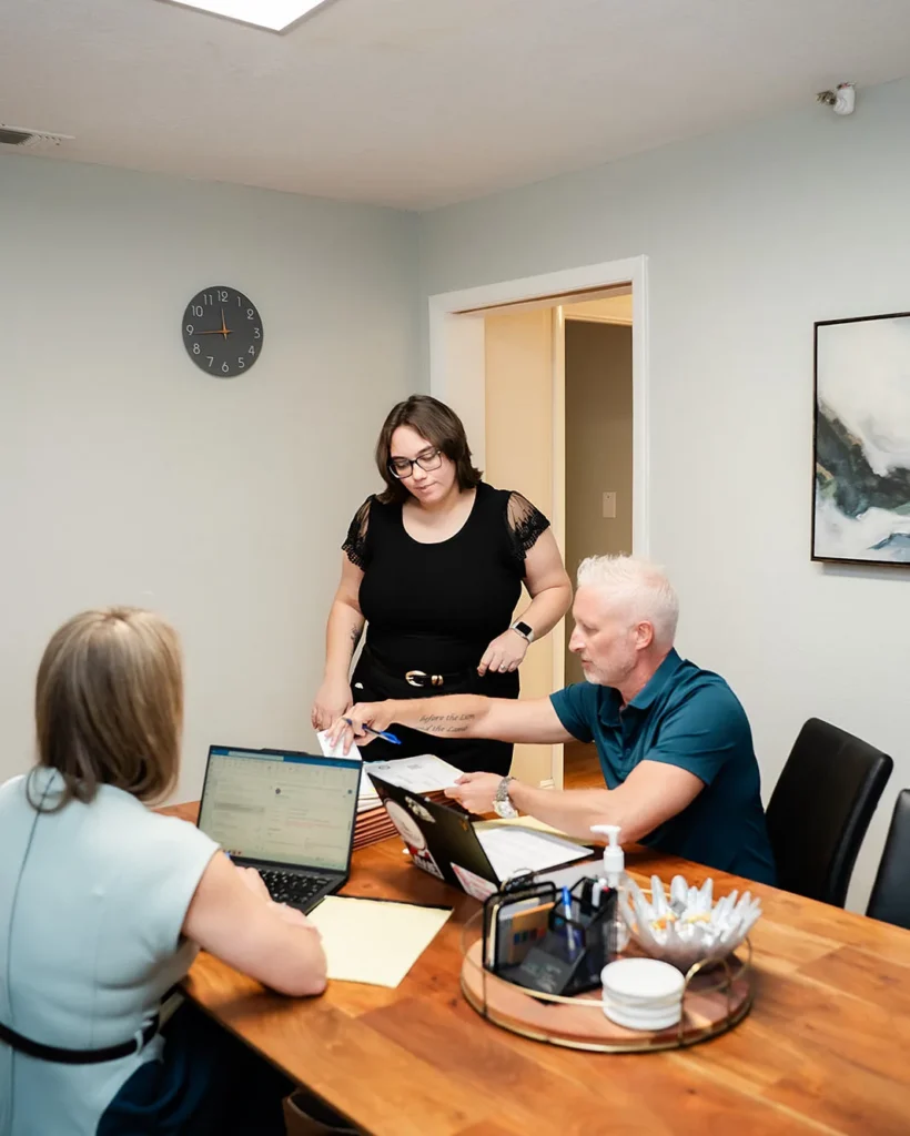 A consultation about modifying a final judgment at Catey & Maguire Law in New Port Richey, Florida